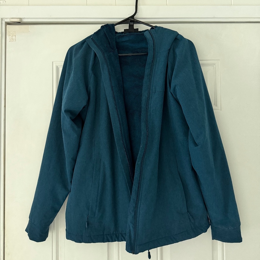 Soft teal fleece Kirkland Signature Teal Fleece super comfortable women’s spring